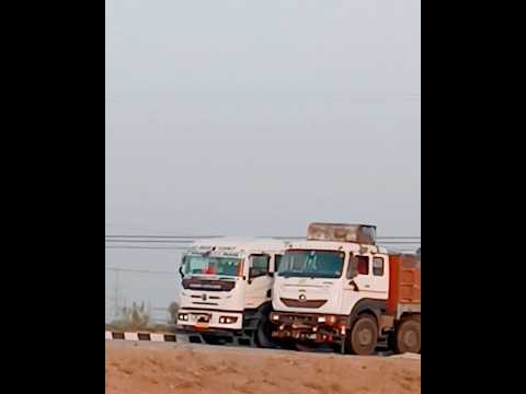 Ashok Leyland vs tata truck drag race #shortsfeed #shorts