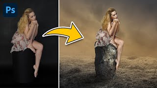 Photoshop for Beginners - Create a Simple Basic Dramatic Photo Manipulation