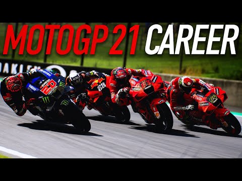 BIG TURN 1 CRASH!! | MotoGP 21 Career Mode Gameplay Part 45 (MotoGP 2021 Game PS5 / PC)