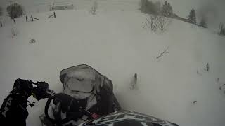 preview picture of video 'Ride ski-doo poudreuse Rimouski 24 décembre 2013'