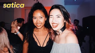 Vlog: my talented friend Satica's drippin party !