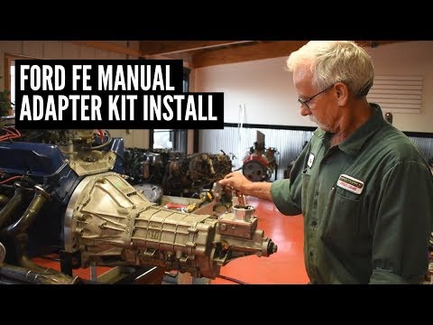 Speed Gems Ford FE Manual Transmission Adapter Kit Installation