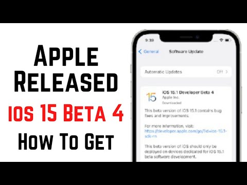 iOS 15.1 Beta 4 Released For iPhone iPad - How To Get New iOS 15.1 Beta 4- How To Install New IOS 15