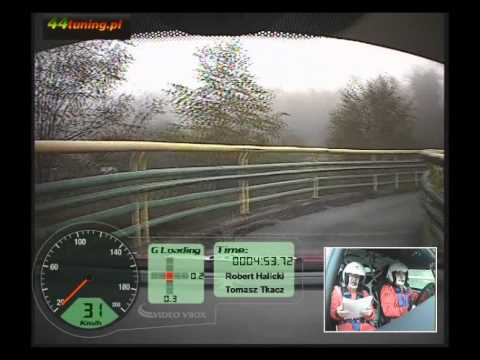 23 Rajd Dolnośląski onboard OS1 Staropolanka Abarth 500 Halicki Tkacz
