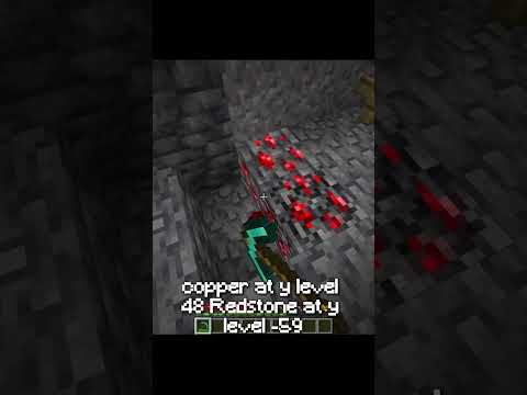 UNBELIEVABLE Y Level for MAX ORE! 😱 #minecraft