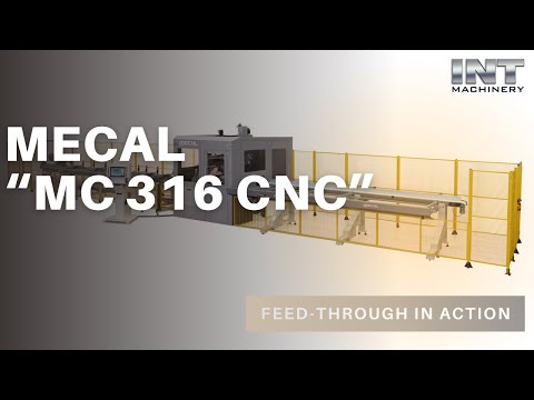 Mecal MC 316 Feed-Through Aluminum Profile Fabrication Centre