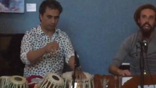 Tahir Qawwal with Dheeraj Shrestha - tabla from Brisbane