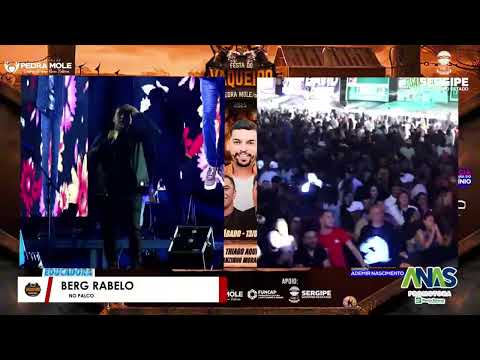 BERG RABELO EM PEDRA MOLE - SE  SHOW COMPLETO