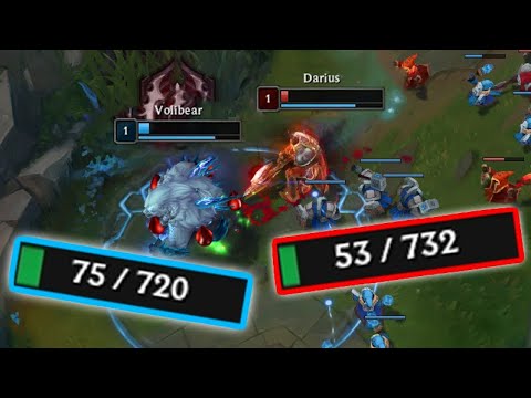DARIUS vs VOLIBEAR at LVL 1