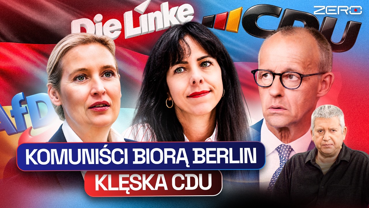 SKRAJNA LEWICA WYGRYWA W BERLINIE. AFD GÓRĄ W MEKLEMBURGII, KATASTROFA CDU