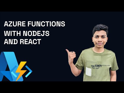 Serverless functions with Azure Functions, Nodejs and Reactjs | TechHarvesting