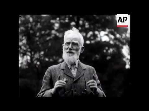 George Bernard Shaw's first visit to America