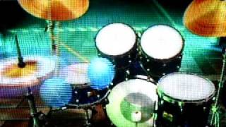 Aqua live fast die young wii music drums.avi