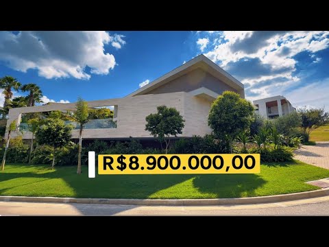 Mansão Cinematográfica no Alphaville Nova Esplanada 2 | R$8.900.000,00 #tourcompleto 