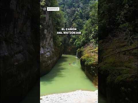 Cañón del Güejar 🚣‍♂️ #rafting #colombia #turismo #aventura #rio #meta #mesetas