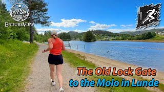 Virtual Running | The Old Lock Gate to the Molo in the Heart of Lunde