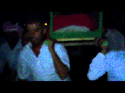 تشييع عبد الرزاق أحمد العلي من كتيبة أنوار الحق في مدينة سلوك في الرقة