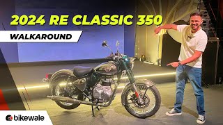 2024 Royal Enfield Classic 350 Walkaround | Gets New Features, Colours & More | BikeWale