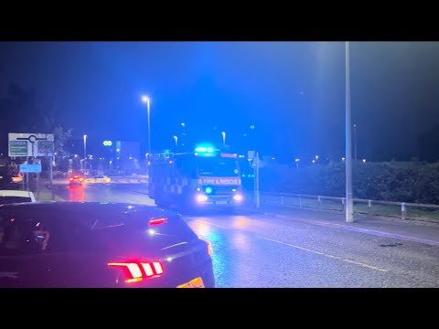 *FIRST CATCH/RESERVE* Lancashire Fire & Rescue Service - Padihams Pump responding