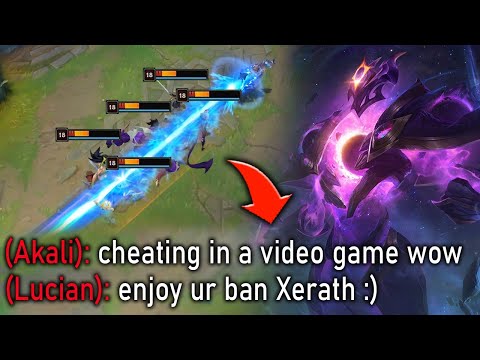 ENEMY TEAM RAGES OUT AT ME IN ALL CHAT! I GET ACCUSED OF SCRIPTING - League of Legends