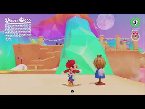 Lurking in the Pillar's Shadow ~ Luncheon Kingdom ~ Super Mario Odyssey ~ No Commentary 1bo