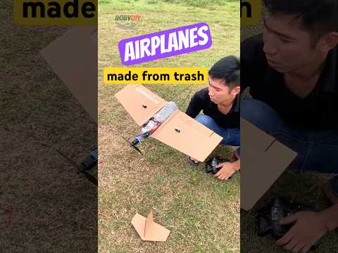 DIY Trash RC Plane – Will It Fly?