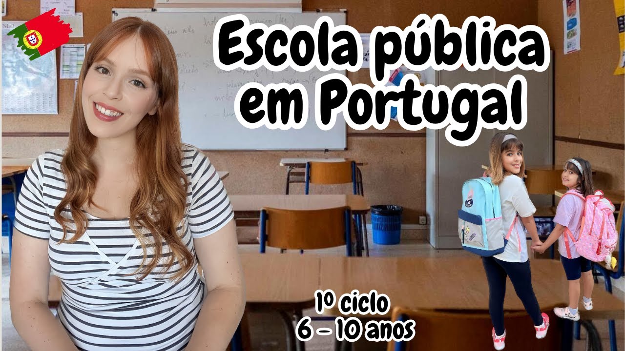 ESCOLA PÚBLICA EM PORTUGAL I Como funciona a escola no 1º ciclo (6 aos 10 anos)