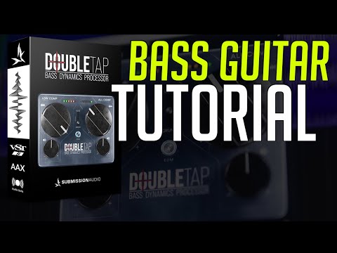 How to use DoubleTap: 2-Stage Compressor on Bass Guitar