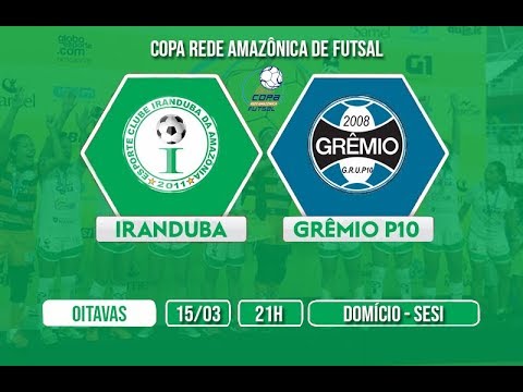 Copa Rede Amazônica de Futsal 2018 • Iranduba 3 x 2 Grêmio Pq. 10