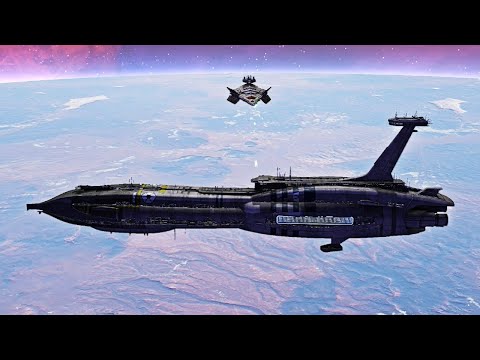 Providence Destroyer vs Victory Star Destroyer - Star Wars: Empire At War Remake NPC Battle