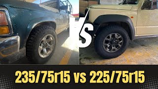 Switching From 235/75r15 To 225/75r15