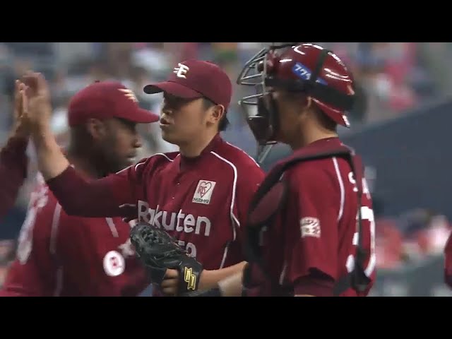 【6回裏】今季初先発は6回無失点!! イーグルス・菊池が連続三振でピンチ凌ぐ!! 2015/4/30 Bs-E