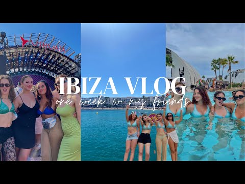 IBIZA VLOG - girls trip, beach and nights out