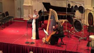 Gabriel Fauré - Morceau de concours for Flute and Harp (1898), BCMF 2014