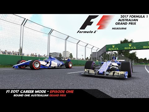 F1 2017 - Career Mode - Episode 1 - Australian GP