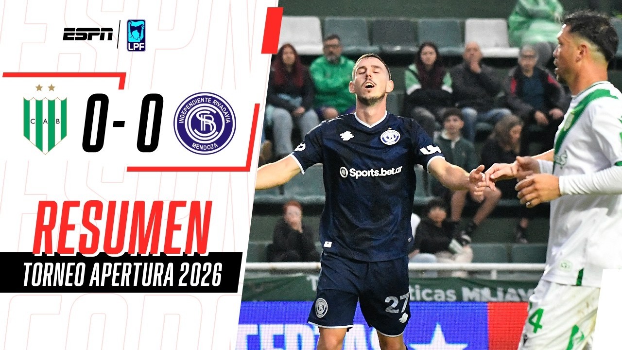 EL LÍDER NO PUDO CON EL TALADRO Y EMPATÓ EN EL SUR | Banfield 0-0 Independiente Rivadavia | RESUMEN