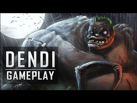 Dendi (Pudge) Gameplay Dota 2 MMR