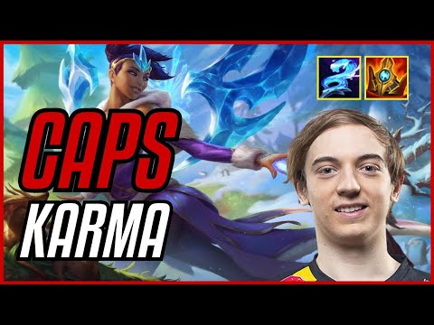 CAPS - KARMA vs NAUTILUS SUPPORT - EUW CHALLENGER - PATCH 11.10