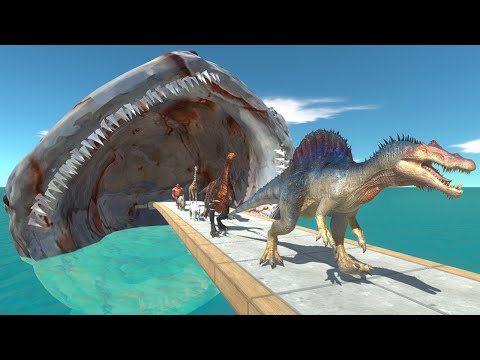 ZOMBIE BLOOP | Escape the Jaws of The Bloop - Animal Revolt Battle Simulator