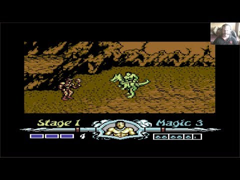 Lukozer Retro Game Review 353 - Golden Axe - Commodore 64