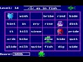 Word Munchers Gameplay Jouabilité