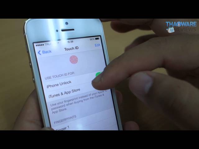   [Thaiware Review] ปลดล๊อค iPhone 5s ด้วยลายนิ้วมือ