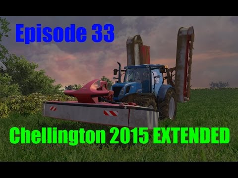 Chellington 2015 Extended Episode 33 | Mowing And Raking!