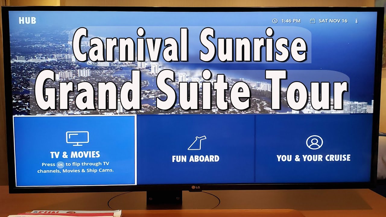 Carnival Sunrise - Cabin 7294 - Video 1