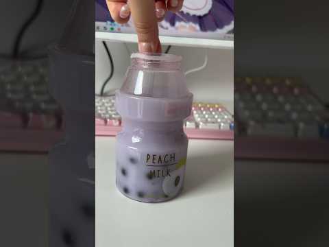 Boba making ASMR #asmr #kawaii #kawaiiasmr #sanrio #boba #bobaasmr #aesthetic #cute #bubbletea