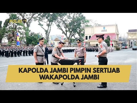 KAPOLDA JAMBI PIMPIN SERTIJAB WAKAPOLDA JAMBI