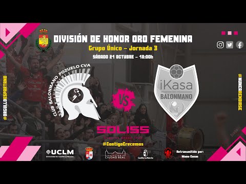 DIVISIÓN HONOR ORO |  SOLISS BM POZUELO DE CVA - BALONMANO IKASA BOADILLA | 2023/2024
