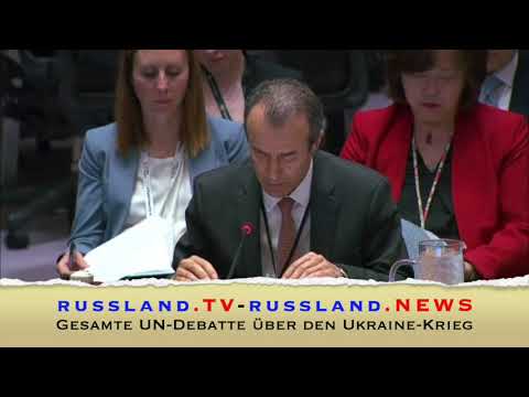 Gesamte UN-Debatte über den Ukraine Krieg