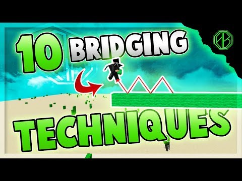 10 BEST Bridging Techniques in Minecraft