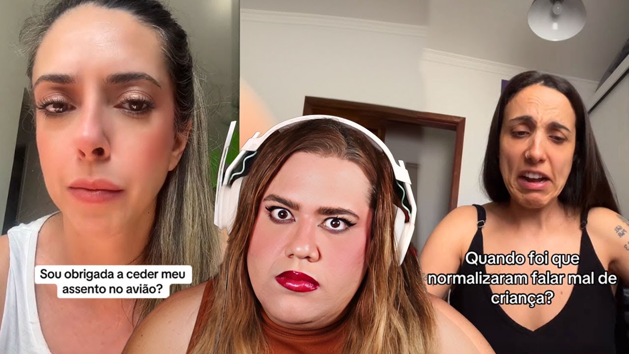 ELA SE RECUSOU A CEDER O LUGAR PRA CRIANÇA NO AVIÃO